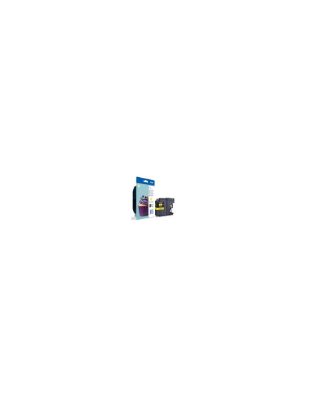 Cartucho tinta brother lc123y amarillo 600