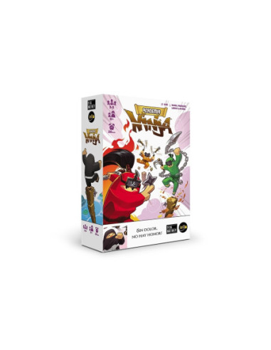 Juego mesa cartas academia ninja
