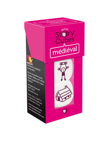 Juego mesa story cubes medieval pegi