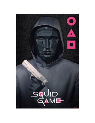 Poster el juego del calamar supervisor