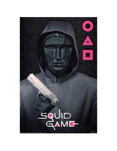 Poster el juego del calamar supervisor
