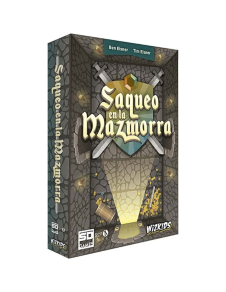Juego mesa saqueo en la mazmorra
