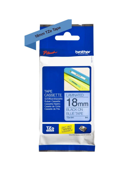 Cinta laminada brother tze541 18mm x