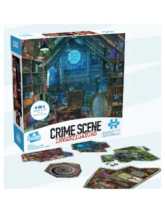 Juego mesa crime scene: surtido