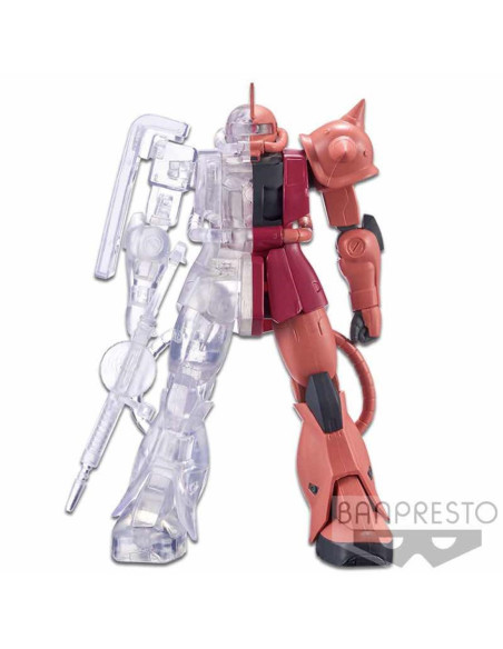 Figura banpresto zaku char's custom mobile
