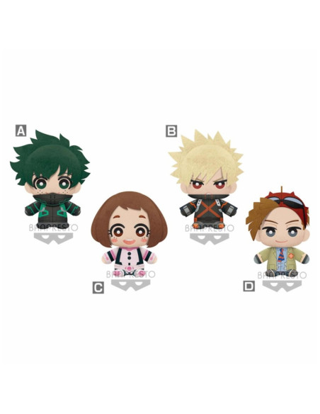 Peluche banpresto my hero academia world
