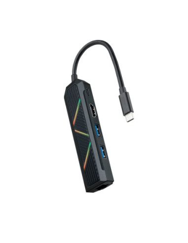 Hub nanocable 5 en 1 usb