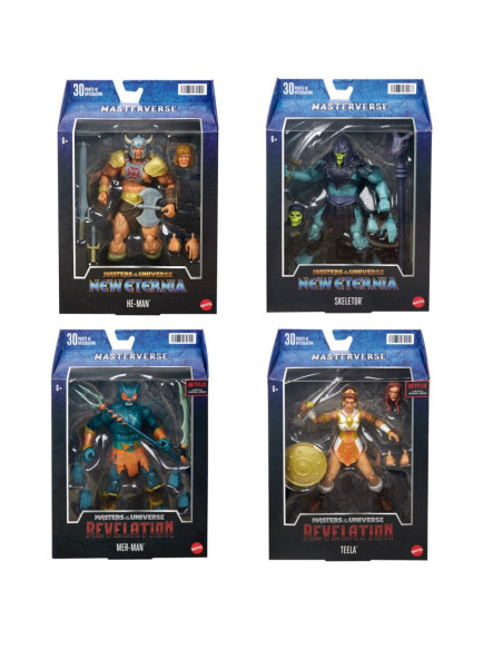 Surtido figuras mattel masters of the