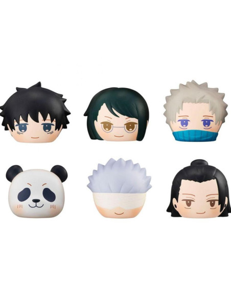 Pack 6 figuras antiestres megahouse jujutsu