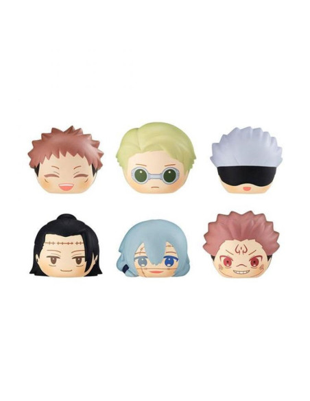 Pack 6 figuras antiestres megahouse jujutsu