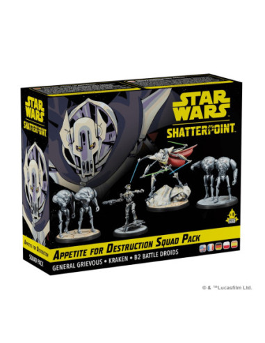 Juego mesa shatterpoint appetite for destruction