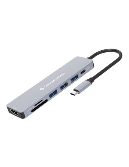 Hub usb tipo c conceptronic donn19g