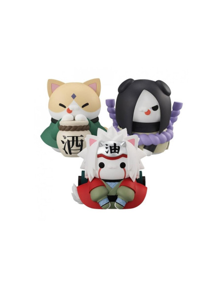 Pack figuras megahouse 3 unidades naruto