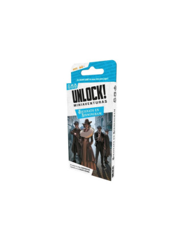 Juego cartas unlock! miniaventuras asesinato en