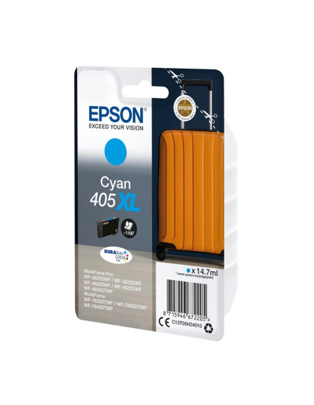 Cartucho epson 405xl durabrite ultra cyan