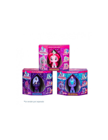 Figura unicornio crystalverse classic 1 unidad