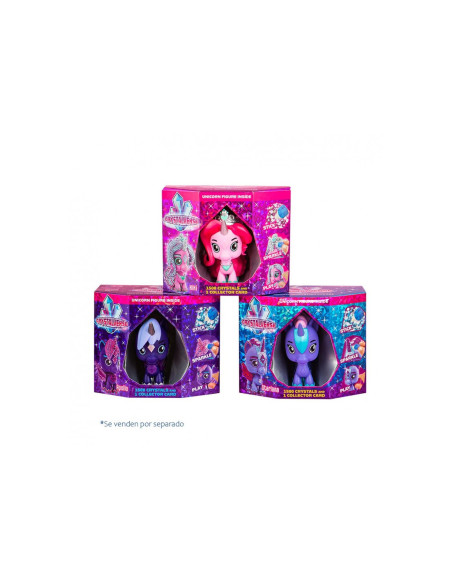 Figura unicornio crystalverse classic 1 unidad