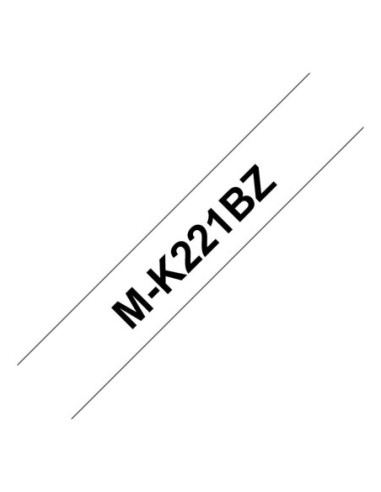 Cinta laminada brother mk221bz 9mm x