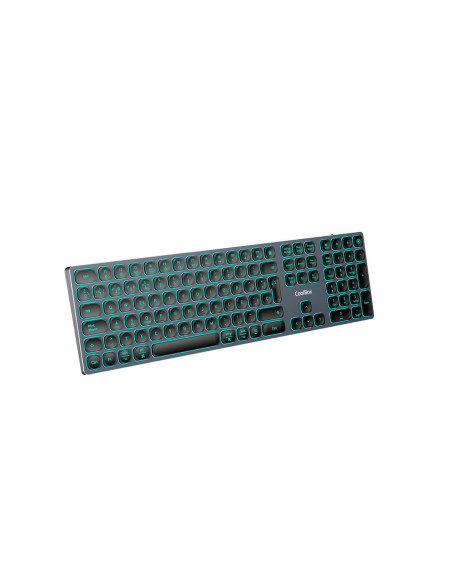 Teclado inalambrico retroiluminado coolbox moonlight key