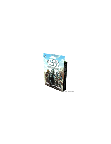 Caja star wars: deckbuilding game mandalorianos