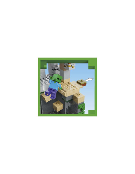 Lego minecraft la mazmorra zombis