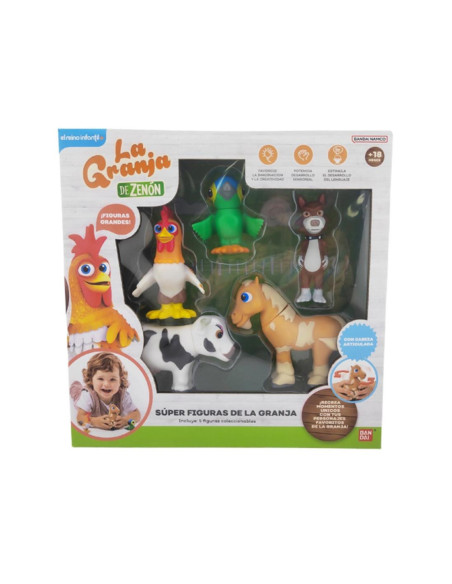 Pack 5 super figuras la granja