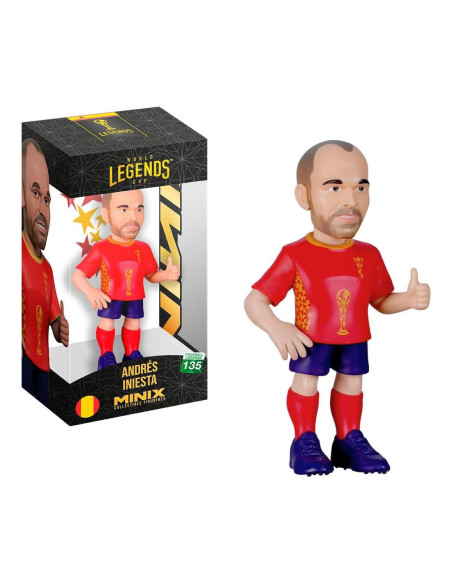 Figura minix españa iniesta