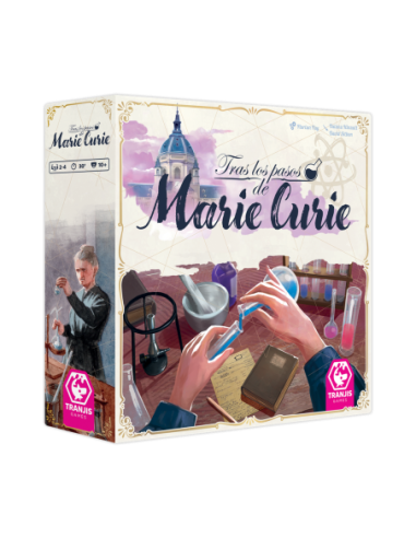 Juego mesa tras los pasos marie