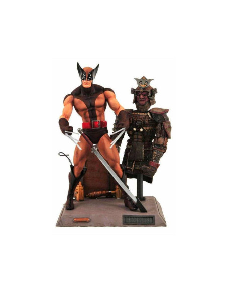Figura brown wolverine marvel select 18