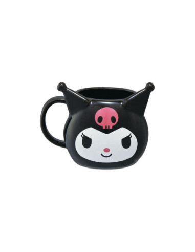 Taza cerámica kuromi sanrio 390 ml