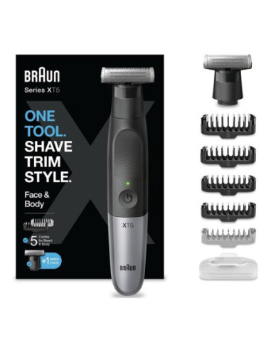 Afeitadora braun xt 5110 recortadora auto.