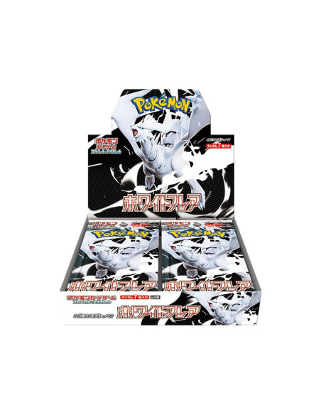 Pokemon tcg white flare caja 20