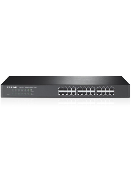 Switch 24 puertos 10 100 19 pulgadas