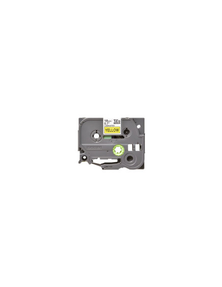 Cinta laminada brother tze641 texto negro