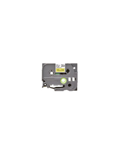 Cinta laminada brother tze651 texto negro