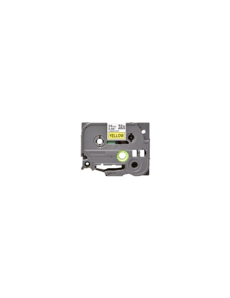 Cinta laminada brother tze651 texto negro