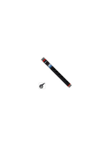 Regleta rack wp 1u 6 enchufes