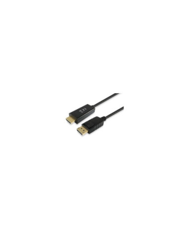 Cable displayport equip a hdmi macho - macho