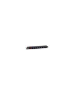 Regleta equip rack 19 pulgadas 1u 8