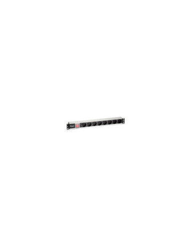 Regleta alimentacion equip rack 19 pulgadas 1u
