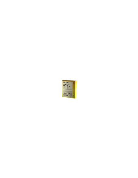 Cartucho gel ricoh gc - 41yi amarillo (600
