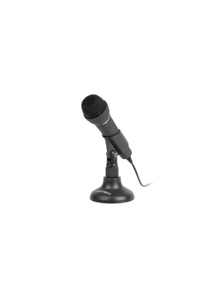 Microfono natec adder negro