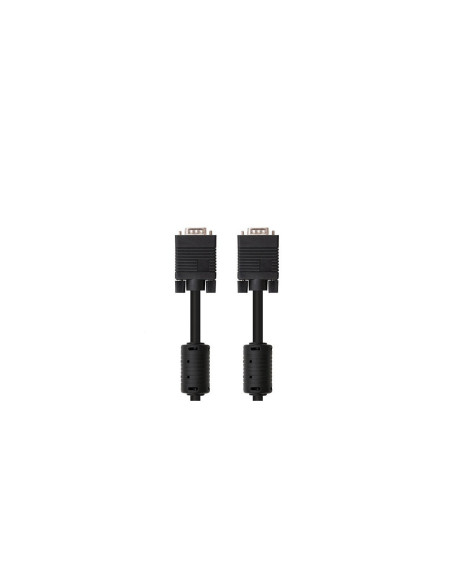Cable con ferrita svga hdb15 m - hdb15