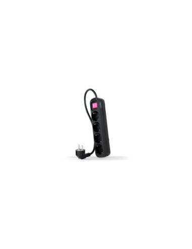 Regleta 4 tomas 1.4m con interruptor