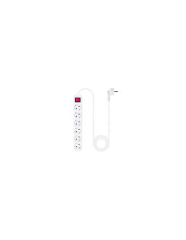 Regleta 6 tomas 1.4m nanocable con