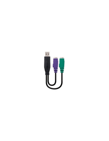 Adaptador usb a 2 x ps