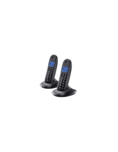 Telefono motorola duo c1002 gris