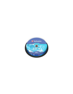 Verbatim cd - r 700mb 52x tarrina 10uds