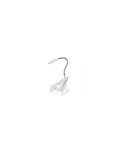 Microfono mars gaming rgb blanco