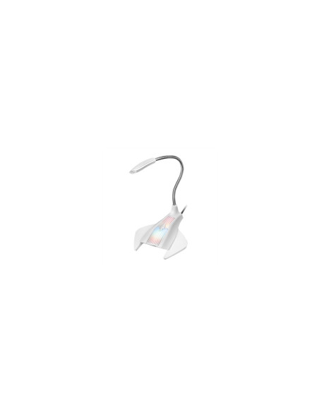 Microfono mars gaming rgb blanco